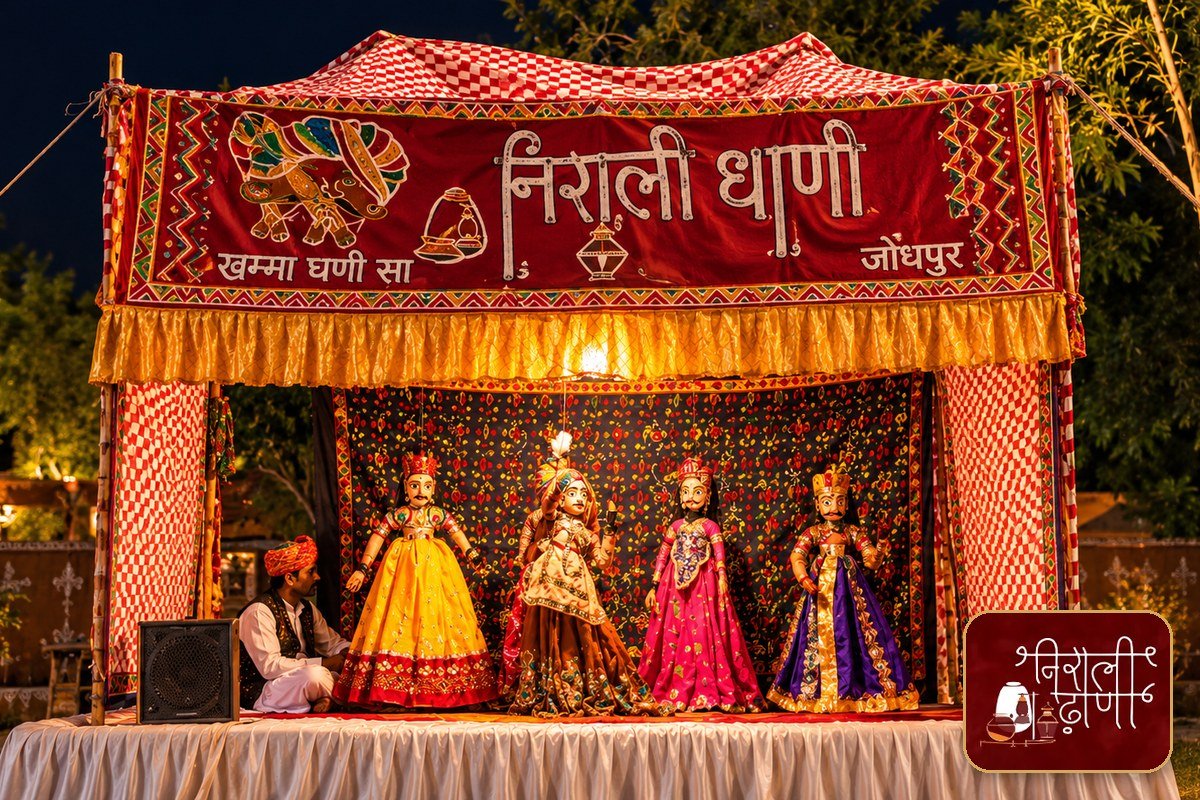 Kathputli puppet show